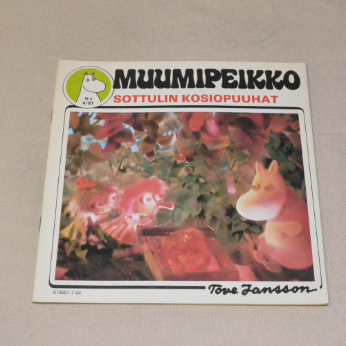 Muumipeikko 04 - 1981 Sottulin kosiopuuhat